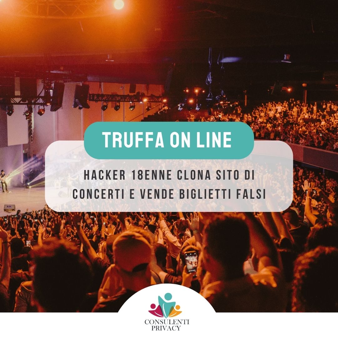 Truffa vendita biglietti on line
