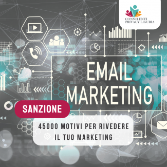 Sanzione mail marketing