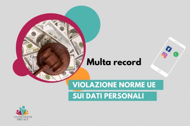 Multa violazione norme UE